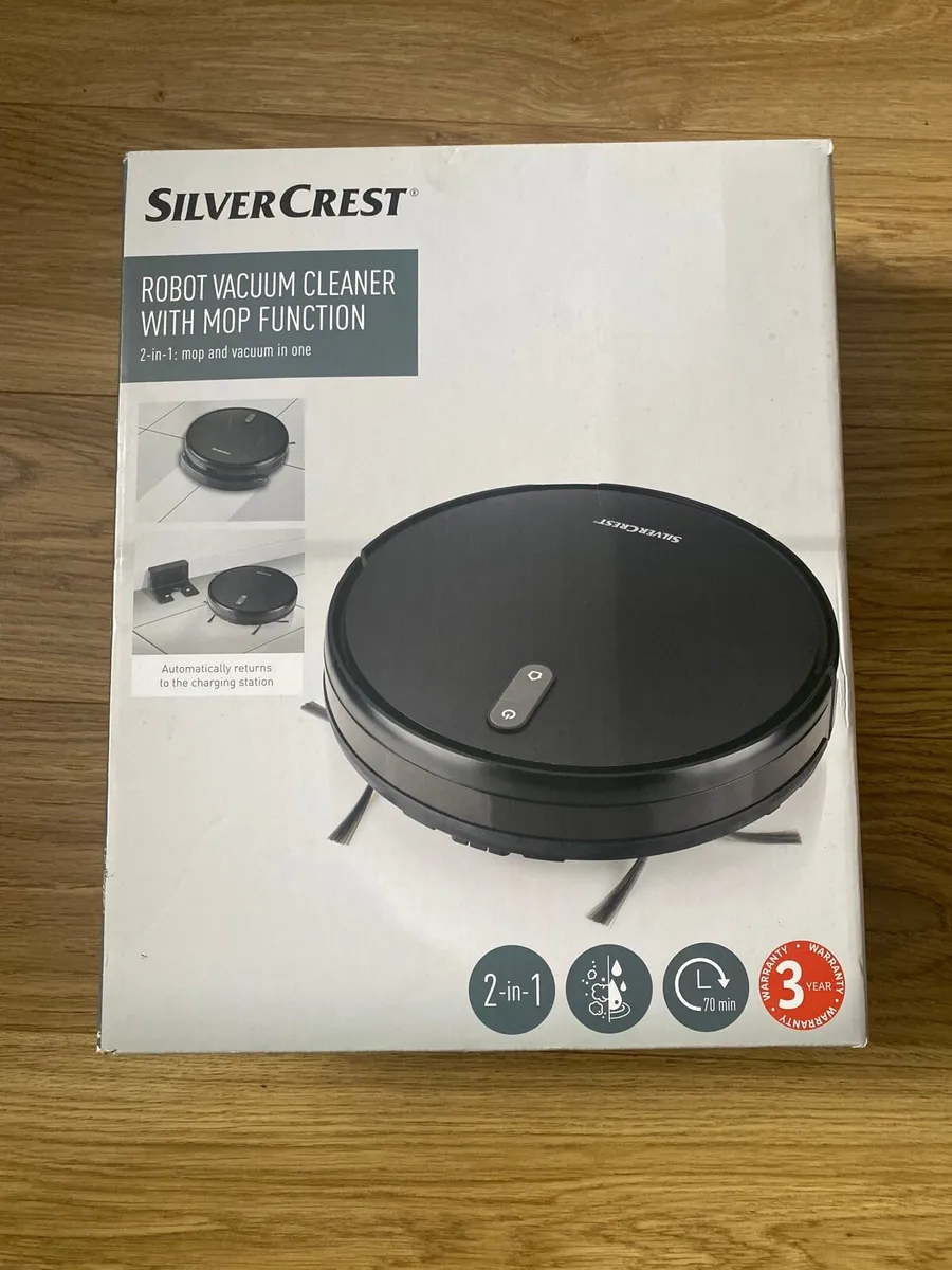 SilverCrest robot vacuum cleaner/ mop function