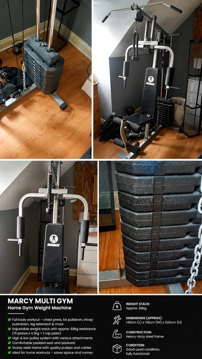 Macey home multi-gym - Image 2