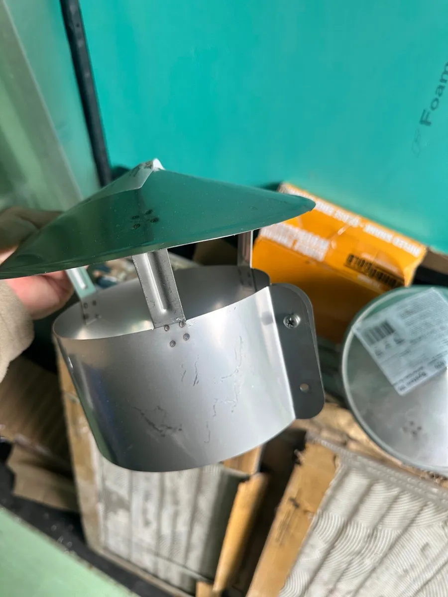 150mm Cowl Flue x 5 - Image 2