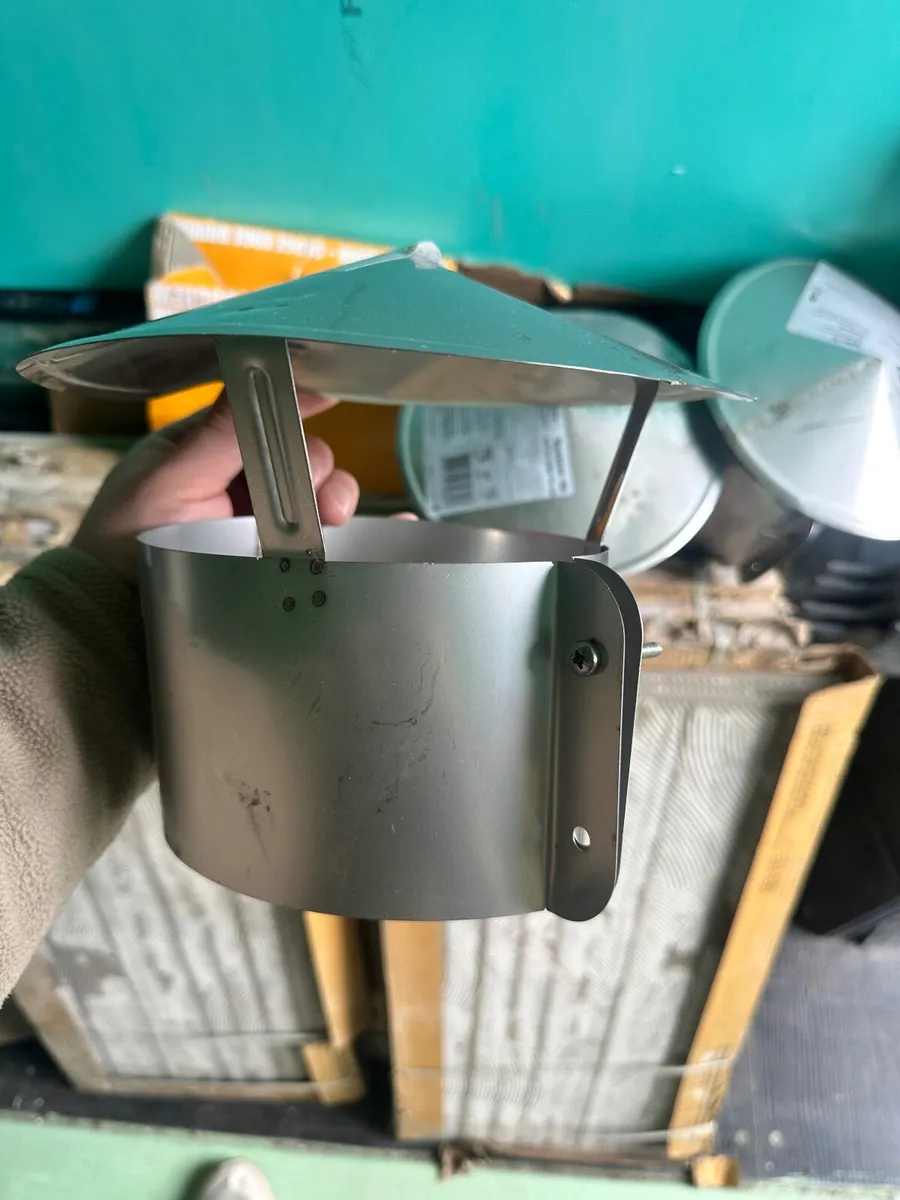 150mm Cowl Flue x 5 - Image 1