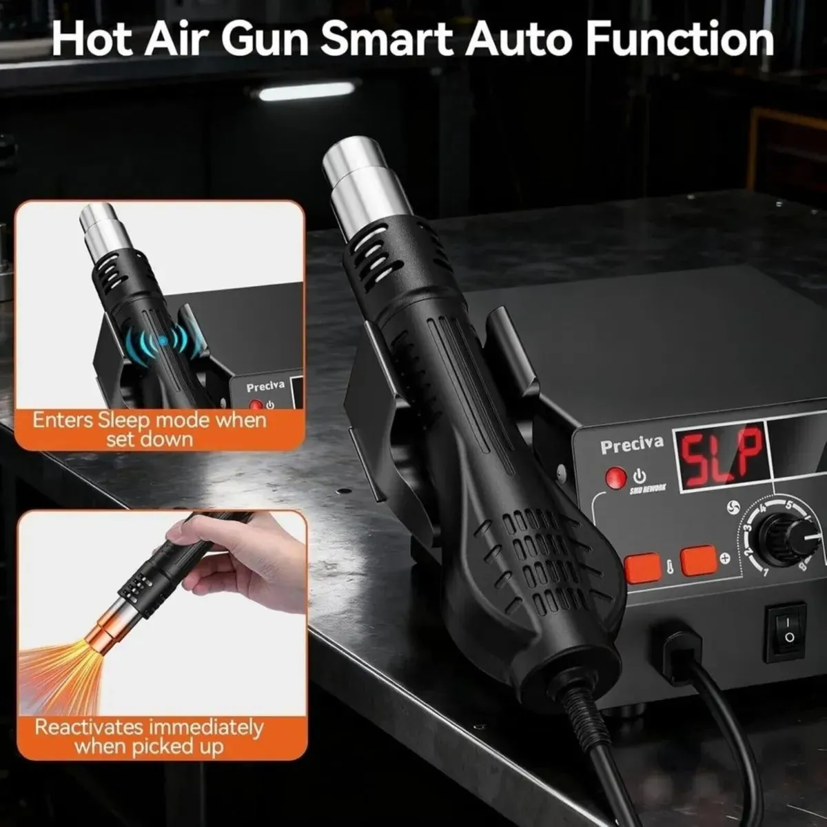 Soldering Iron Station Hot Air Rework 750W - Image 3