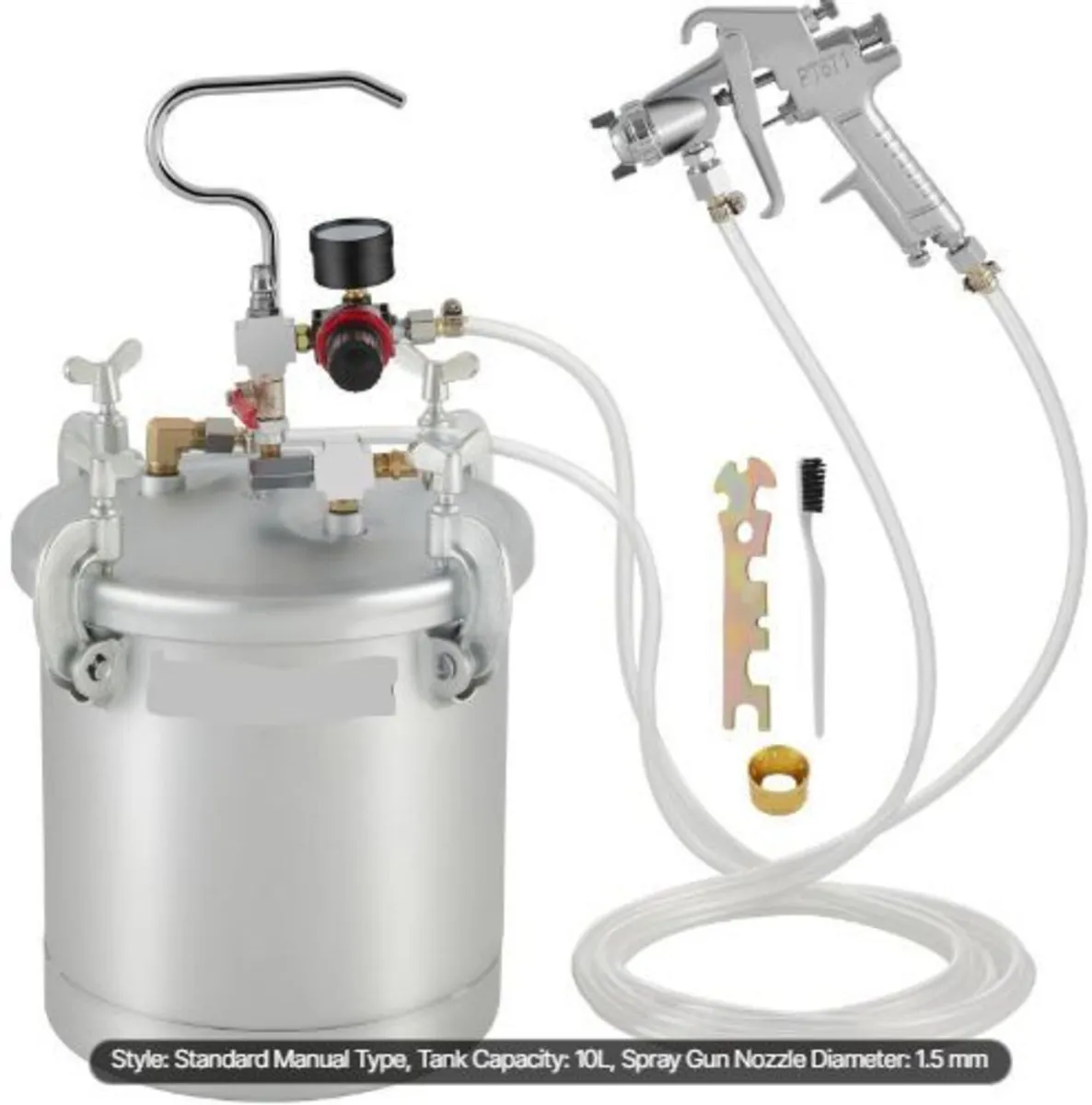 Commercial Paint Pressure Tank 2.5 Gallons - Image 1