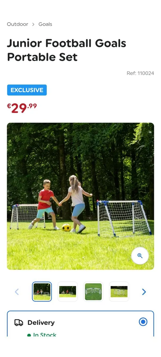 Junior football goals or hockey goals - Image 1