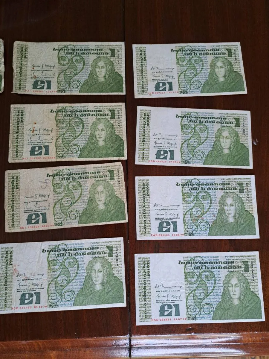 13 Old pound noats - Image 2