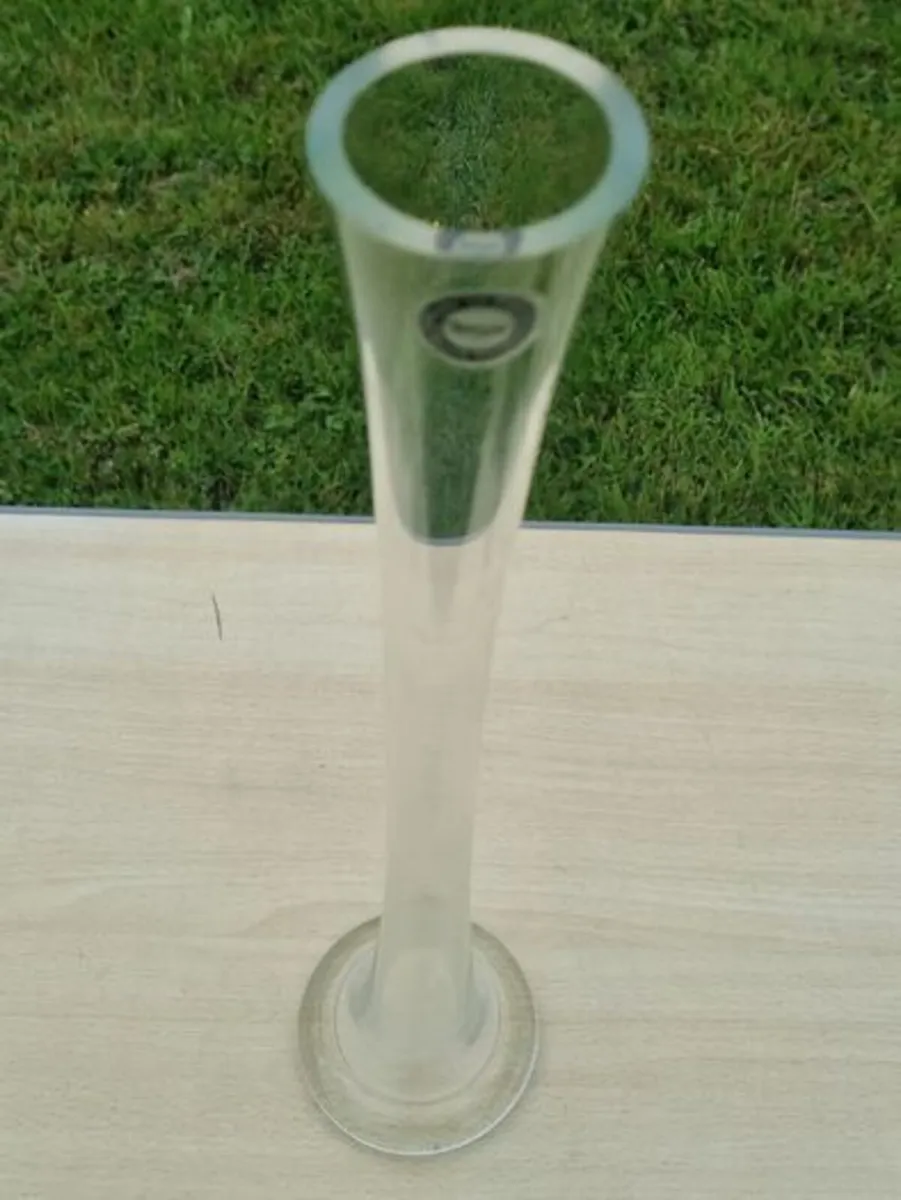 Hand blown vase from the Polish glassworks Justyna - Image 3