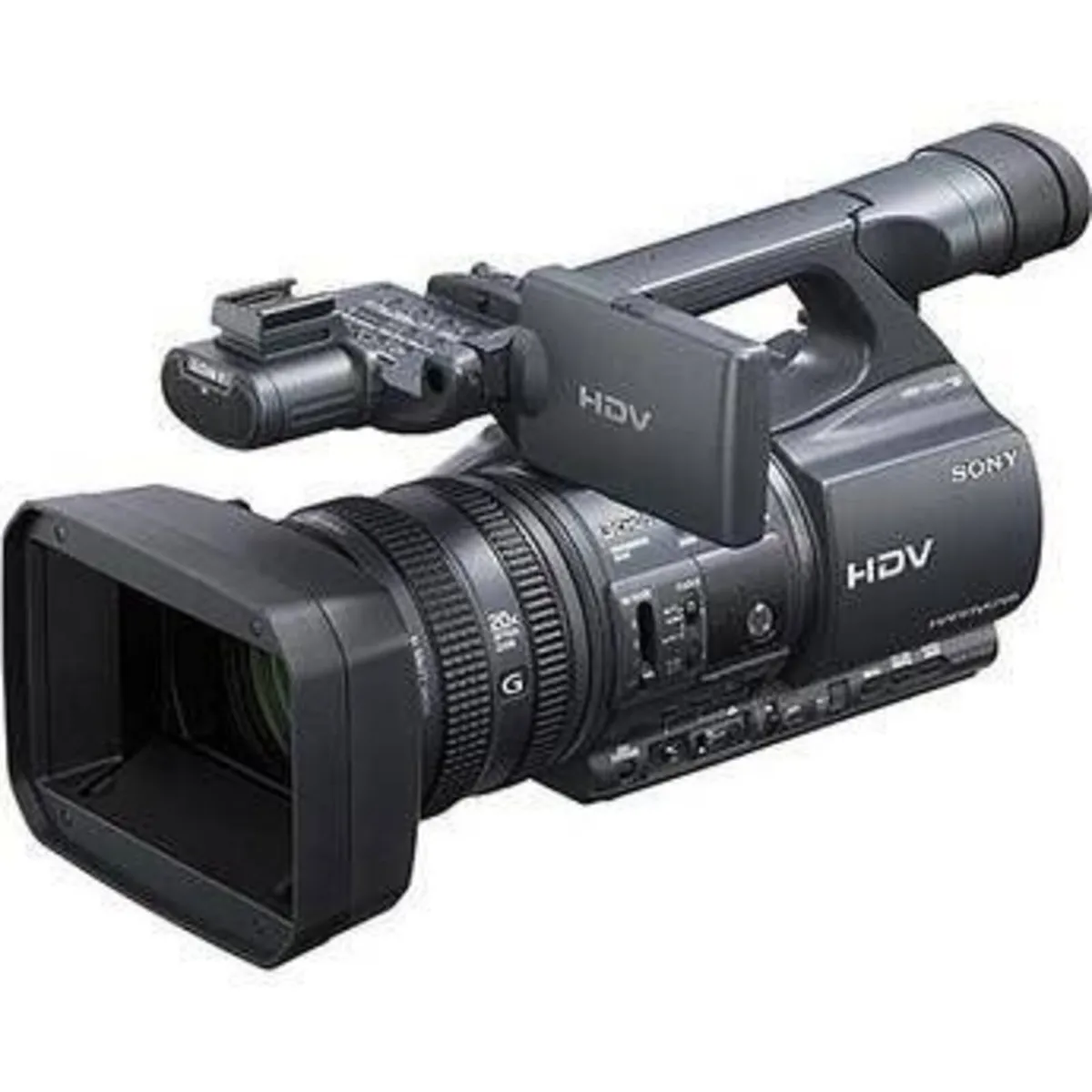 Sony HDR-FX1000 HD MiniDV Handycam Camcorder, USED - Image 1