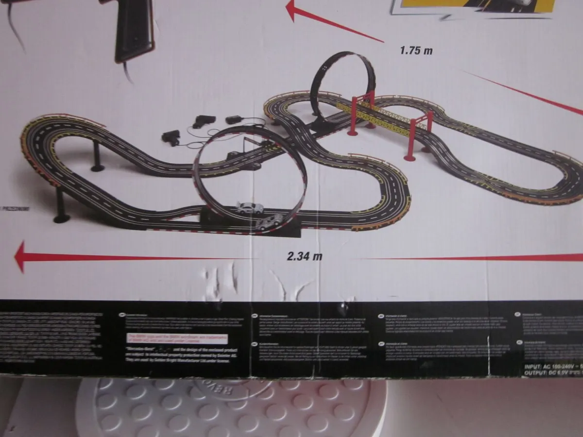 Scalextric Fastlane Long Bridge Challenge 10mTrack - Image 2