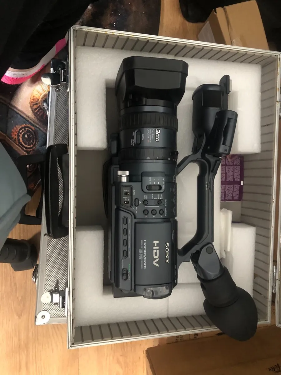 Sony HDR-FX1000 HD MiniDV Handycam Camcorder, USED - Image 4