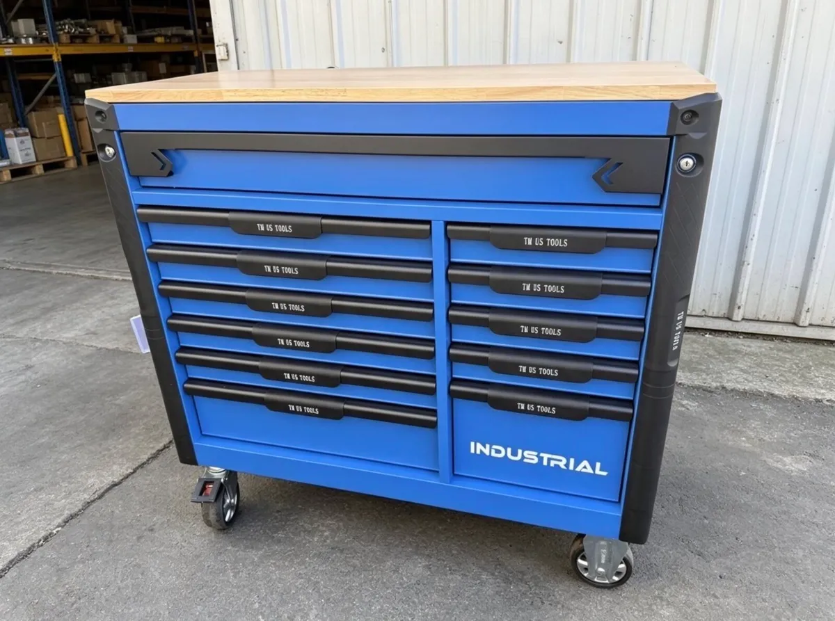 BRAND NEW 12 DRAWER TOOL CHEST FULL OF TOOLS - Image 1
