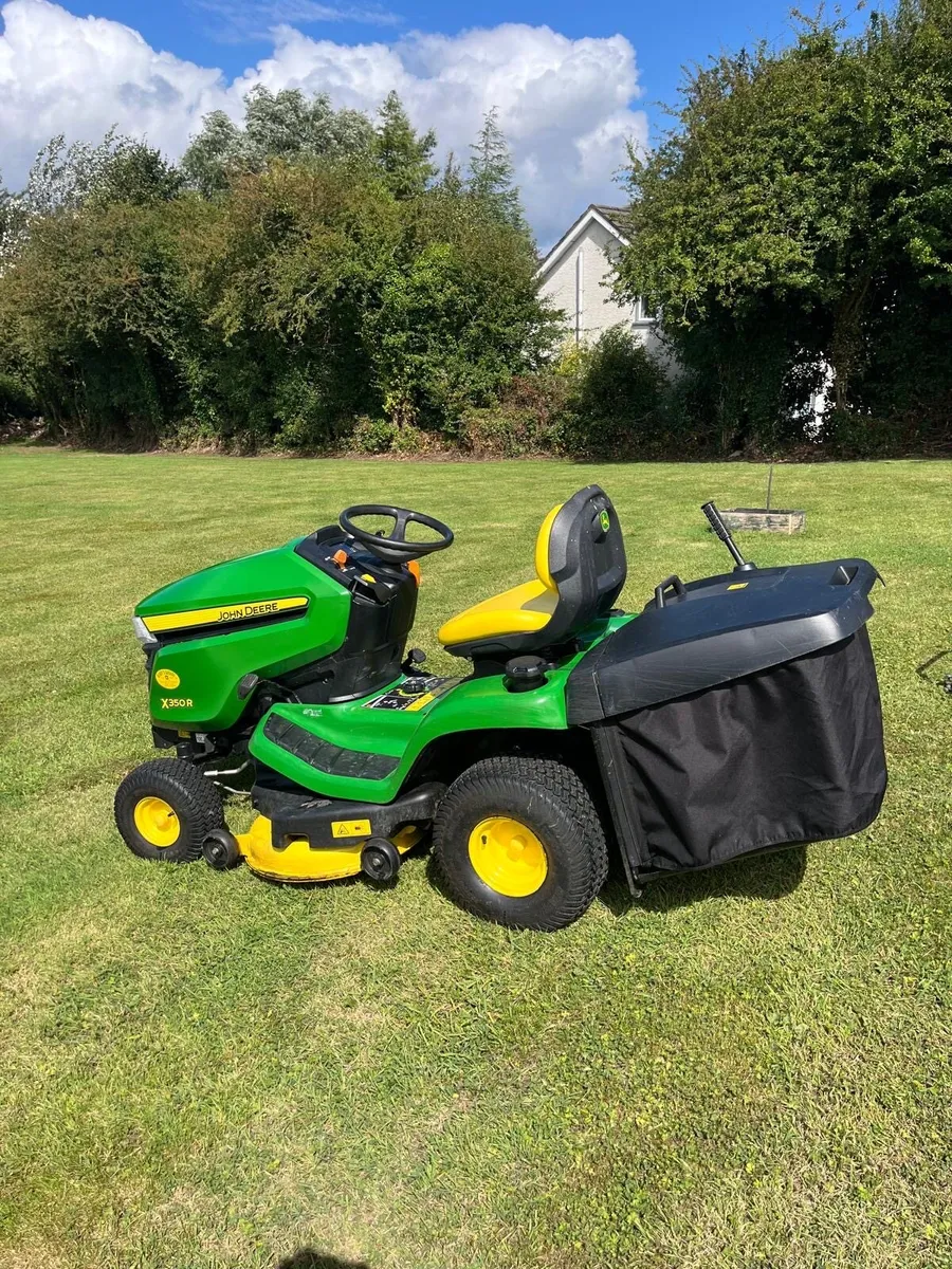 John Deere X350R Ride on lawn mower - Image 2