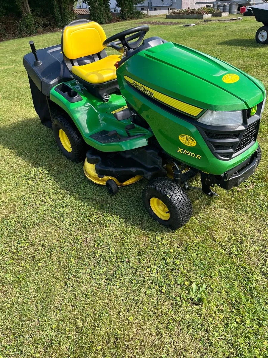 John Deere X350R Ride on lawn mower - Image 4