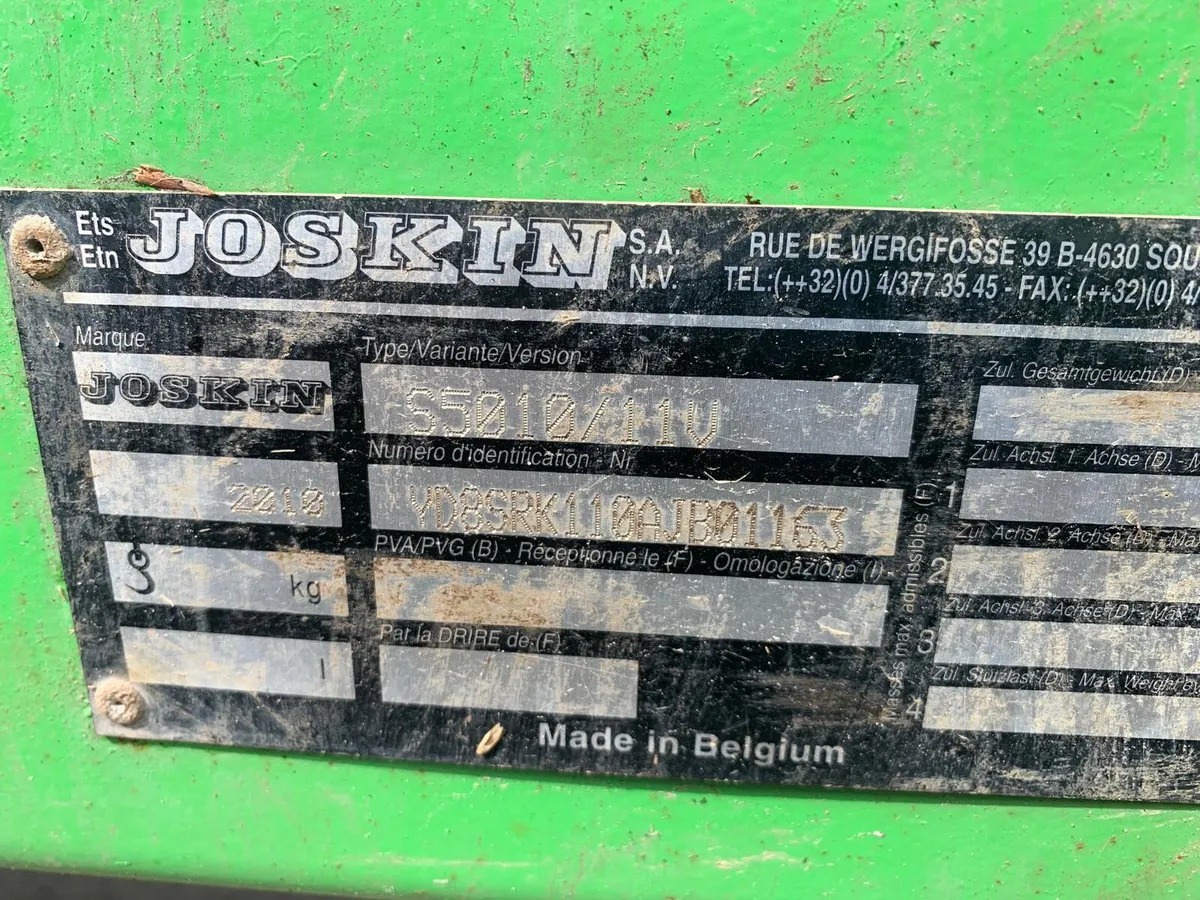 JOSKIN SIROKO 5010/11V, 2010 - Image 2