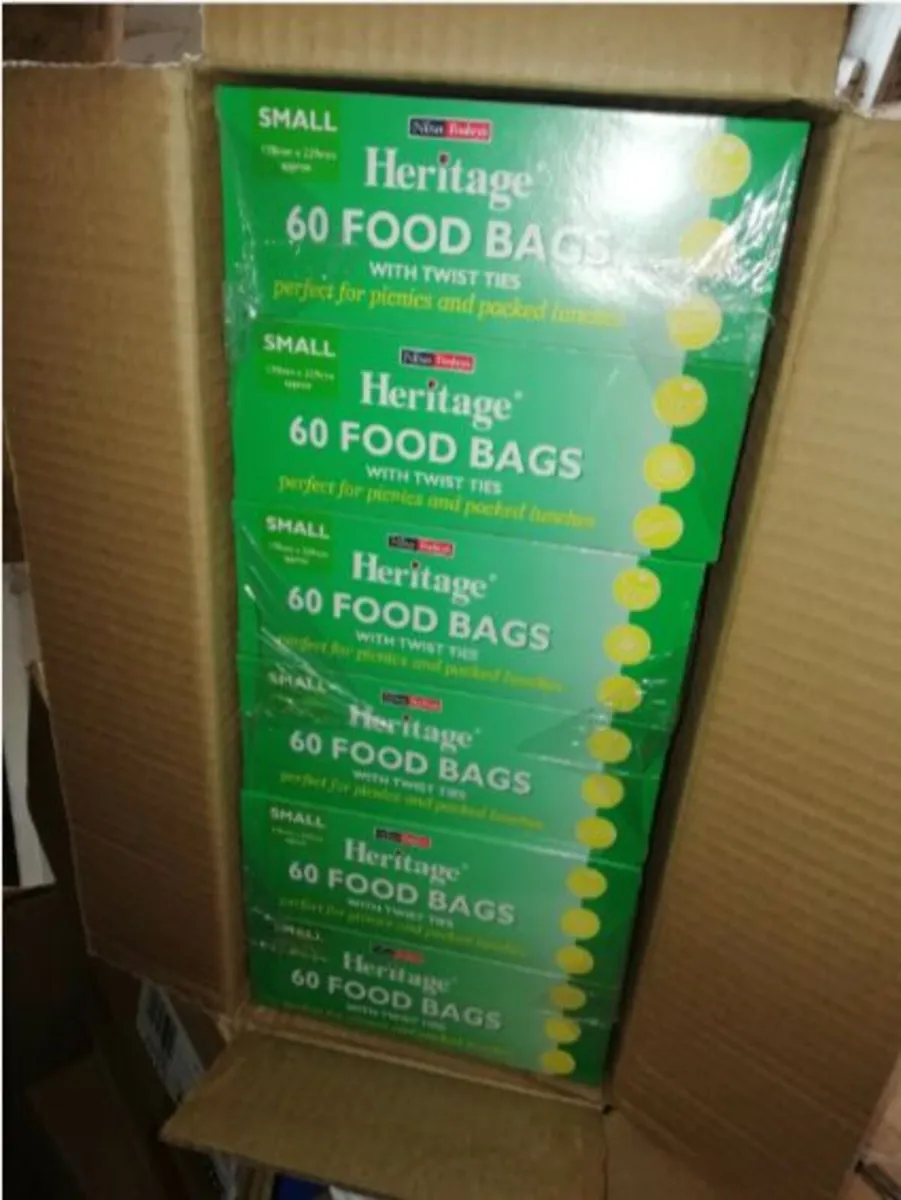 138 packs with Food Bags with Twist Ties -£45+VAT - Image 2