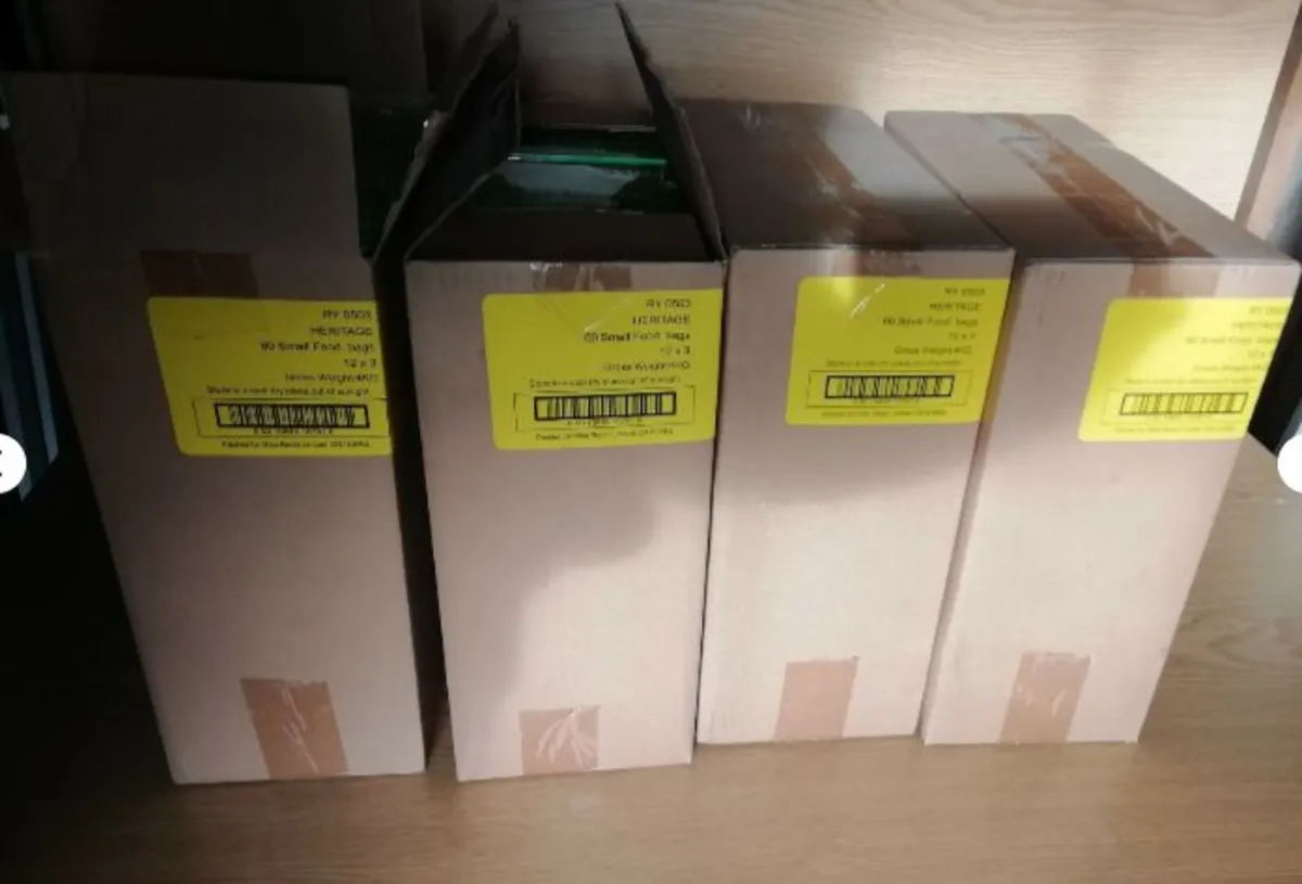 138 packs with Food Bags with Twist Ties -£45+VAT - Image 3