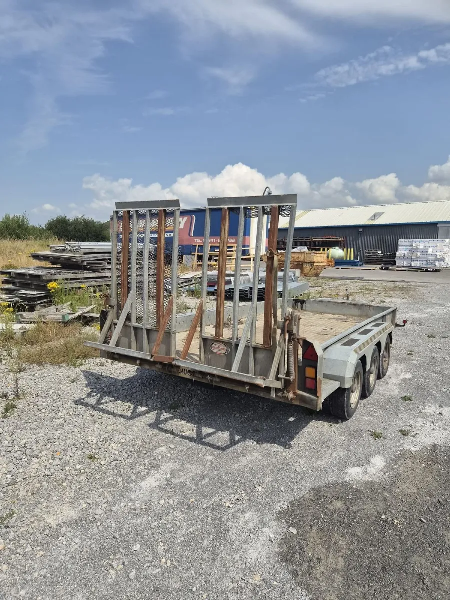 Plant 14ft Plant Trailer 3 axle - Image 1