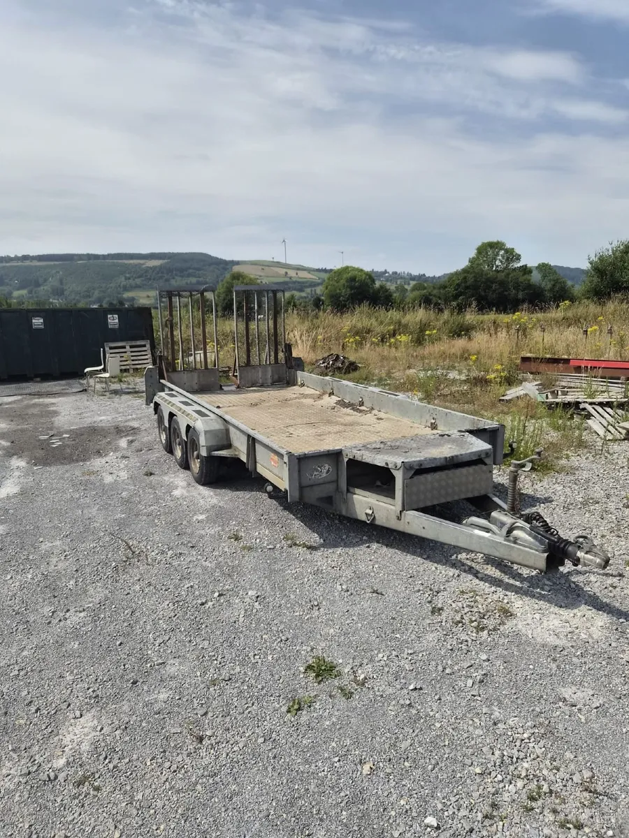 Plant 14ft Plant Trailer 3 axle - Image 2