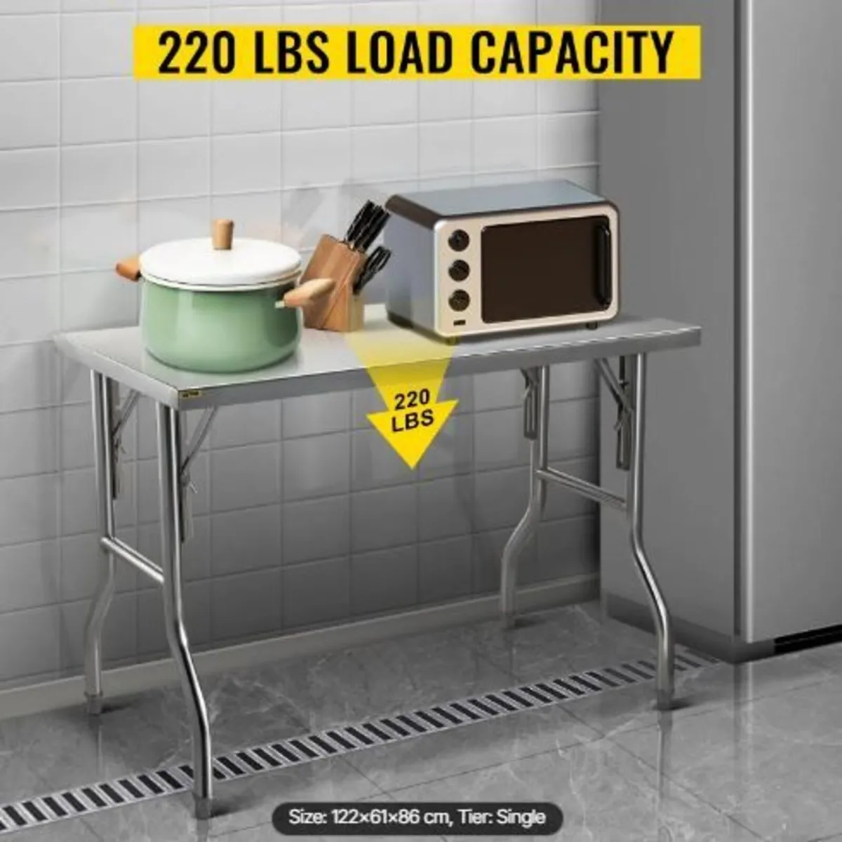 Commercial Worktable Workstation - Image 4