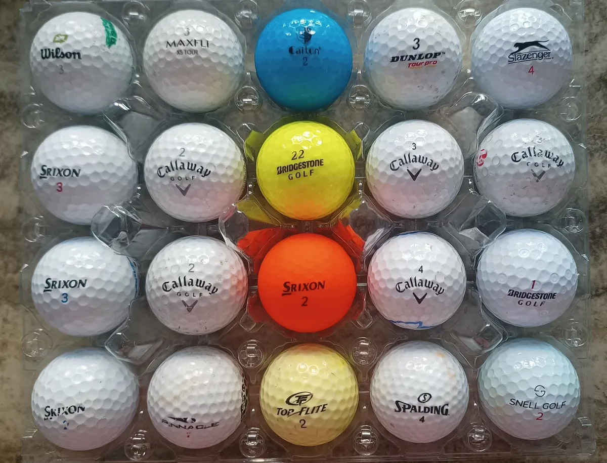 20 Assorted Golf Balls