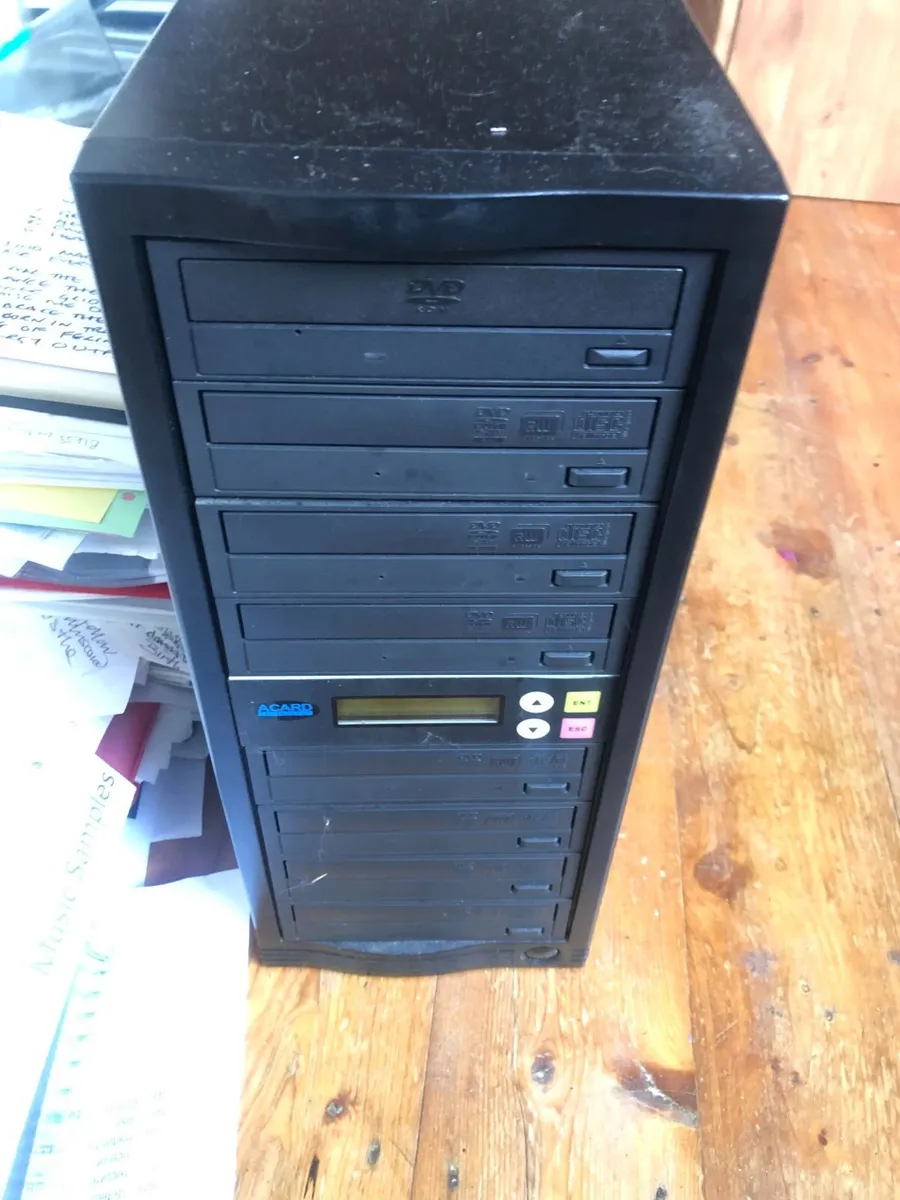 CD/DVD duplication tower x 7 - Acaro - Image 2