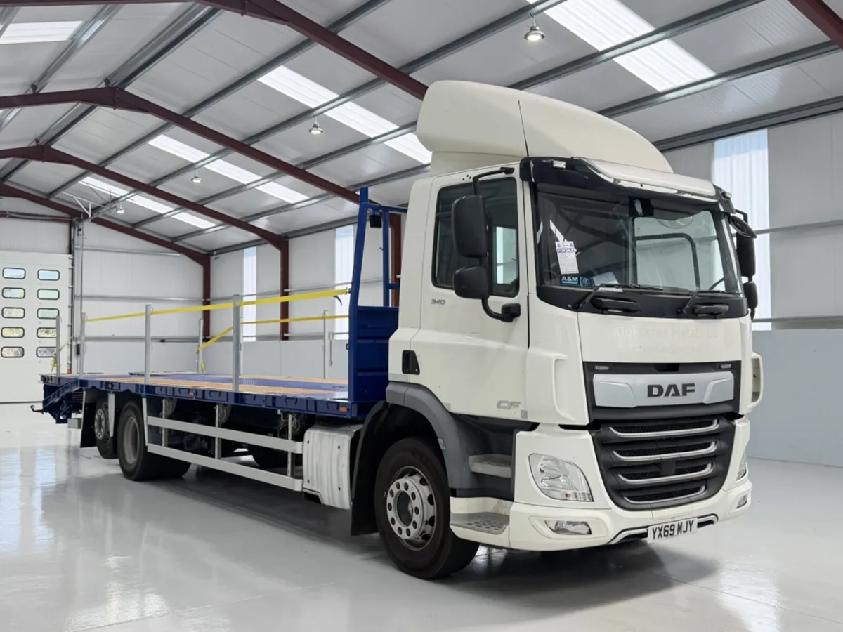 2019 DAF CF 340 CHEESEWEDGE BEAVERTAIL - Image 1