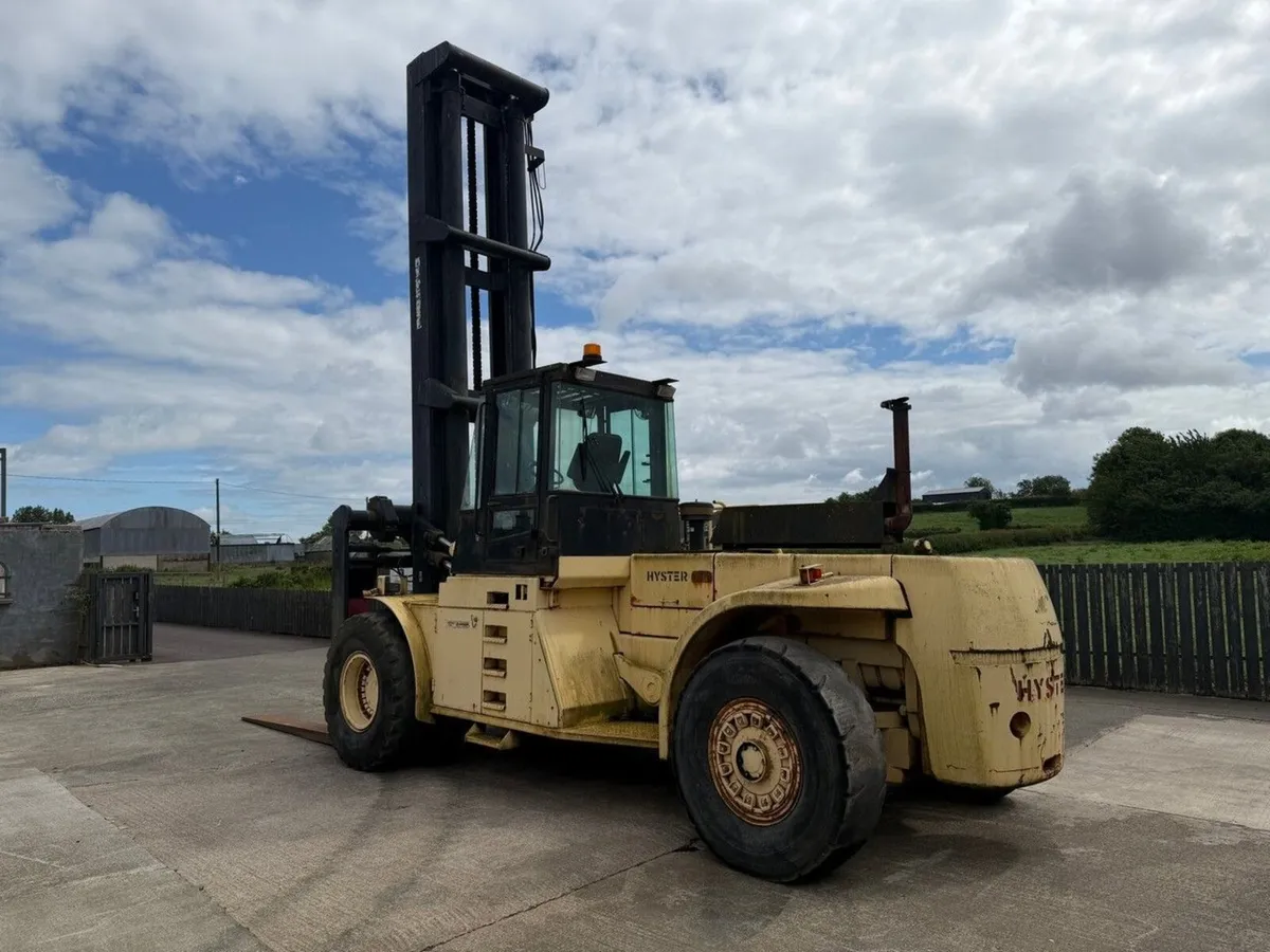 HYSTER H28.00F 28 TON FORKLIFT - Image 4