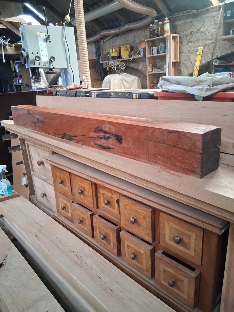 Reclaimed Jarrah wooden Beam - Image 1