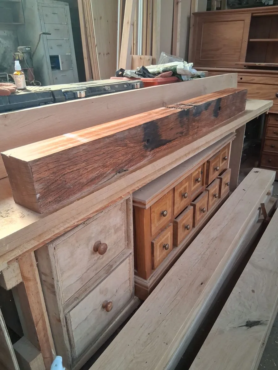 Reclaimed Jarrah wooden Beam - Image 4