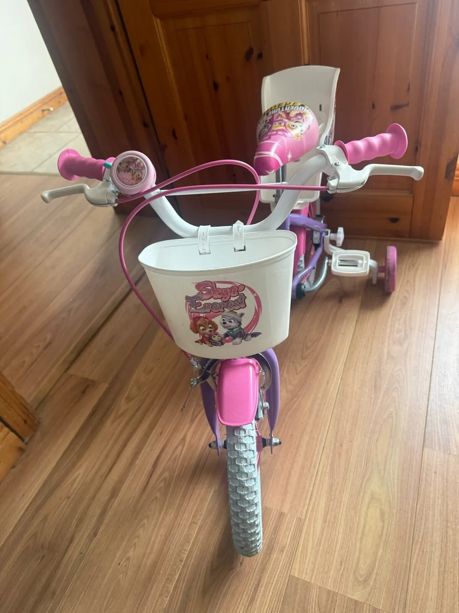 Girls paw patrol bike - Image 2