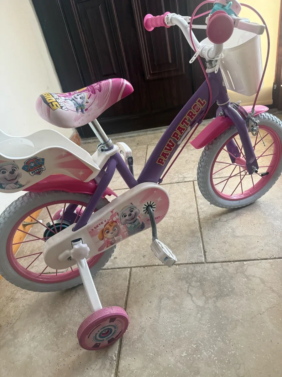 Girls paw patrol bike - Image 3