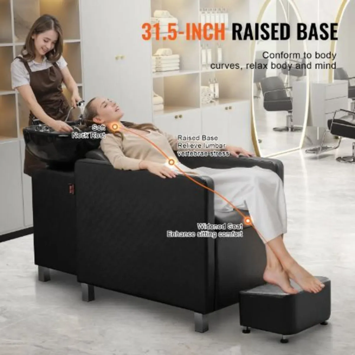 Shampoo Backwash Chair - Image 4
