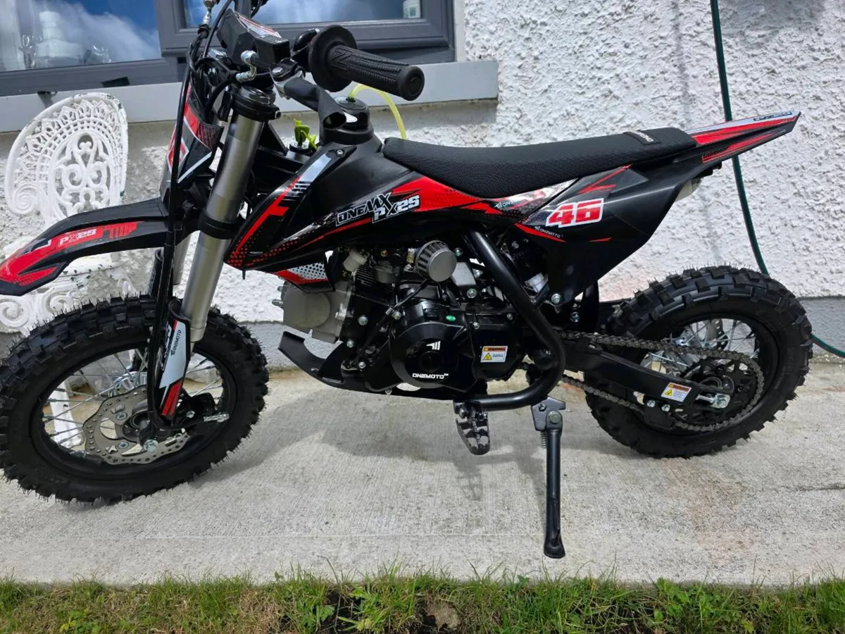 One Mx 110cc 4-Stroke electric start bike Pitbike - Image 1