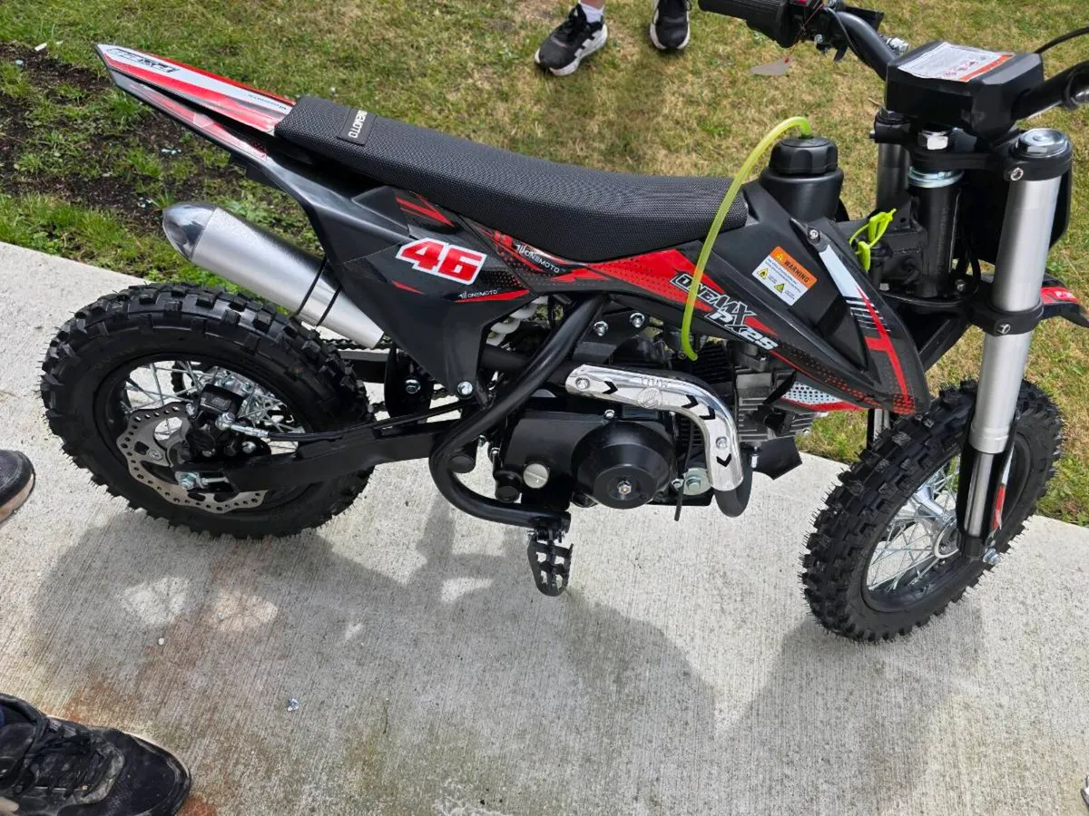 One Mx 110cc 4-Stroke electric start bike Pitbike - Image 4