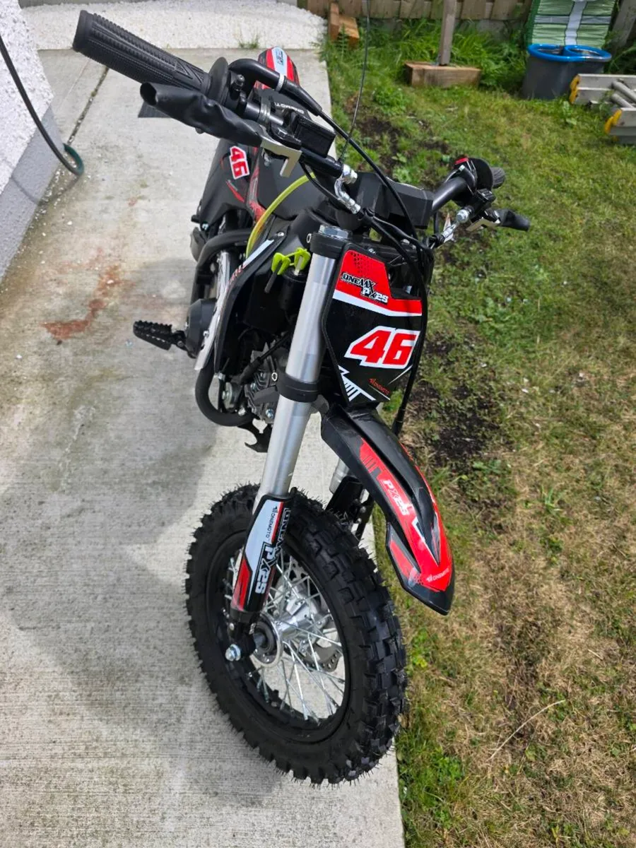 One Mx 110cc 4-Stroke electric start bike Pitbike - Image 2