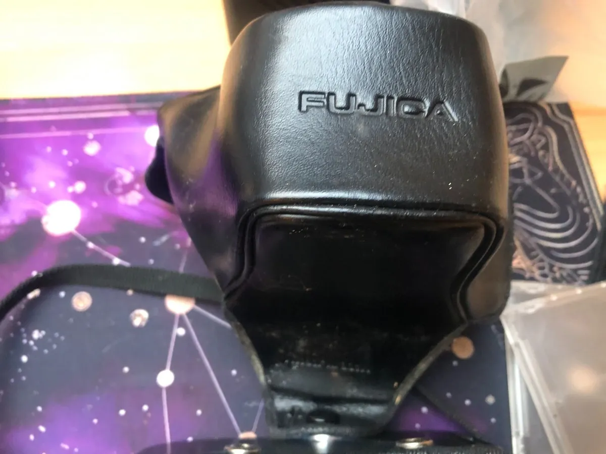 Fujica SLR AX5 Film camera, case, lenses, extras - Image 3