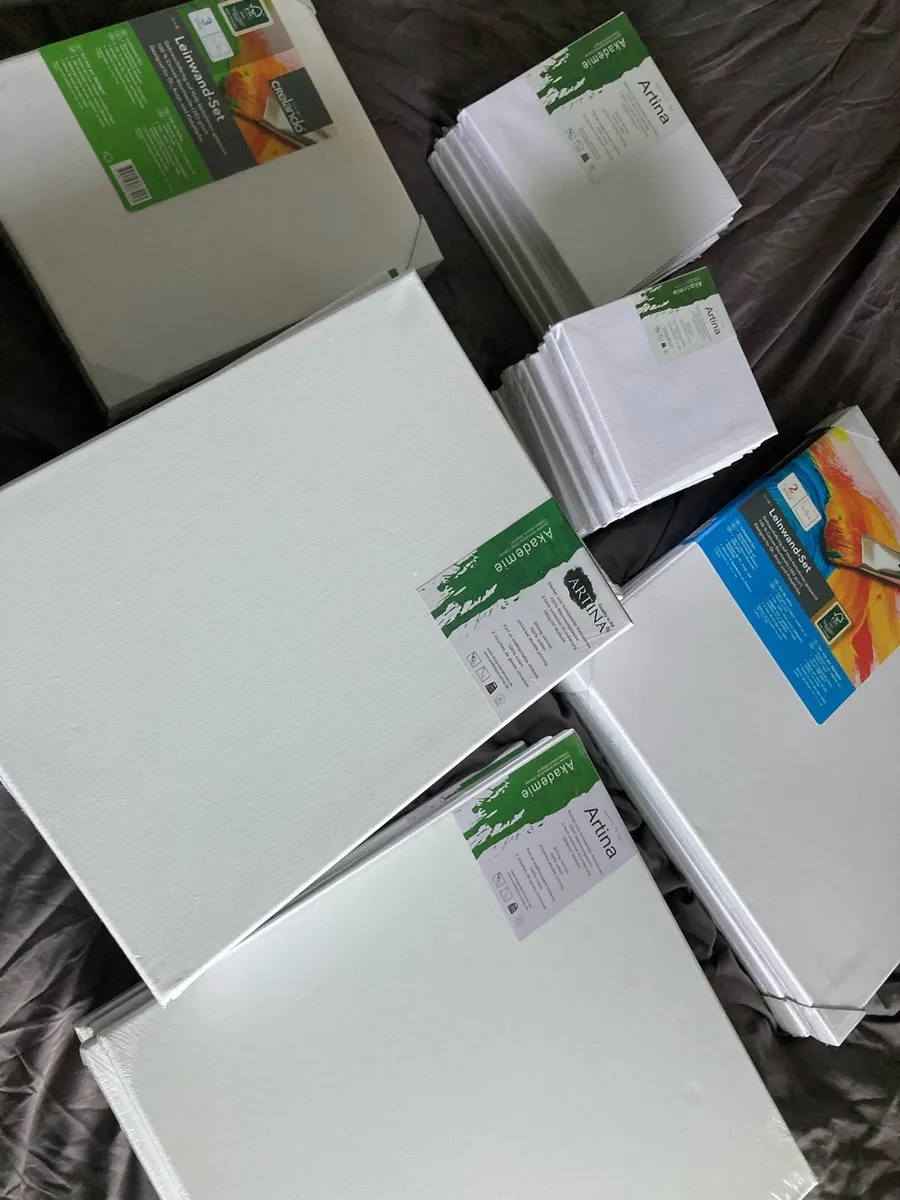30 Unused Canvases - Image 3