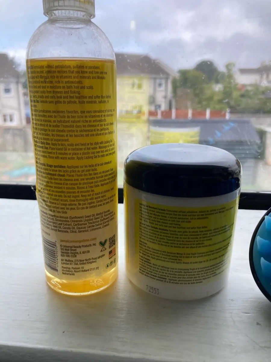 Hair Products - Island Oil and Locking Gel - Image 2