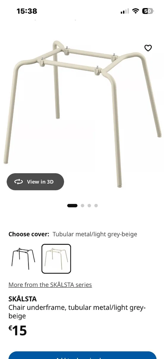 3 Kitchen Chairs - Image 1