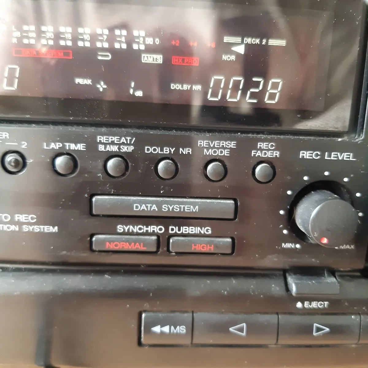 AIWA AD-WX828 Dual Double Tape Cassette Deck./ 2 c - Image 1