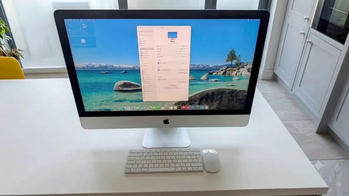iMac 27" 5K (2020) - Top Spec Intel i9, Rare 4TB SSD, Radeon Pro 5700 8GB (MAC OS/Windows Bootcamp) - Image 1