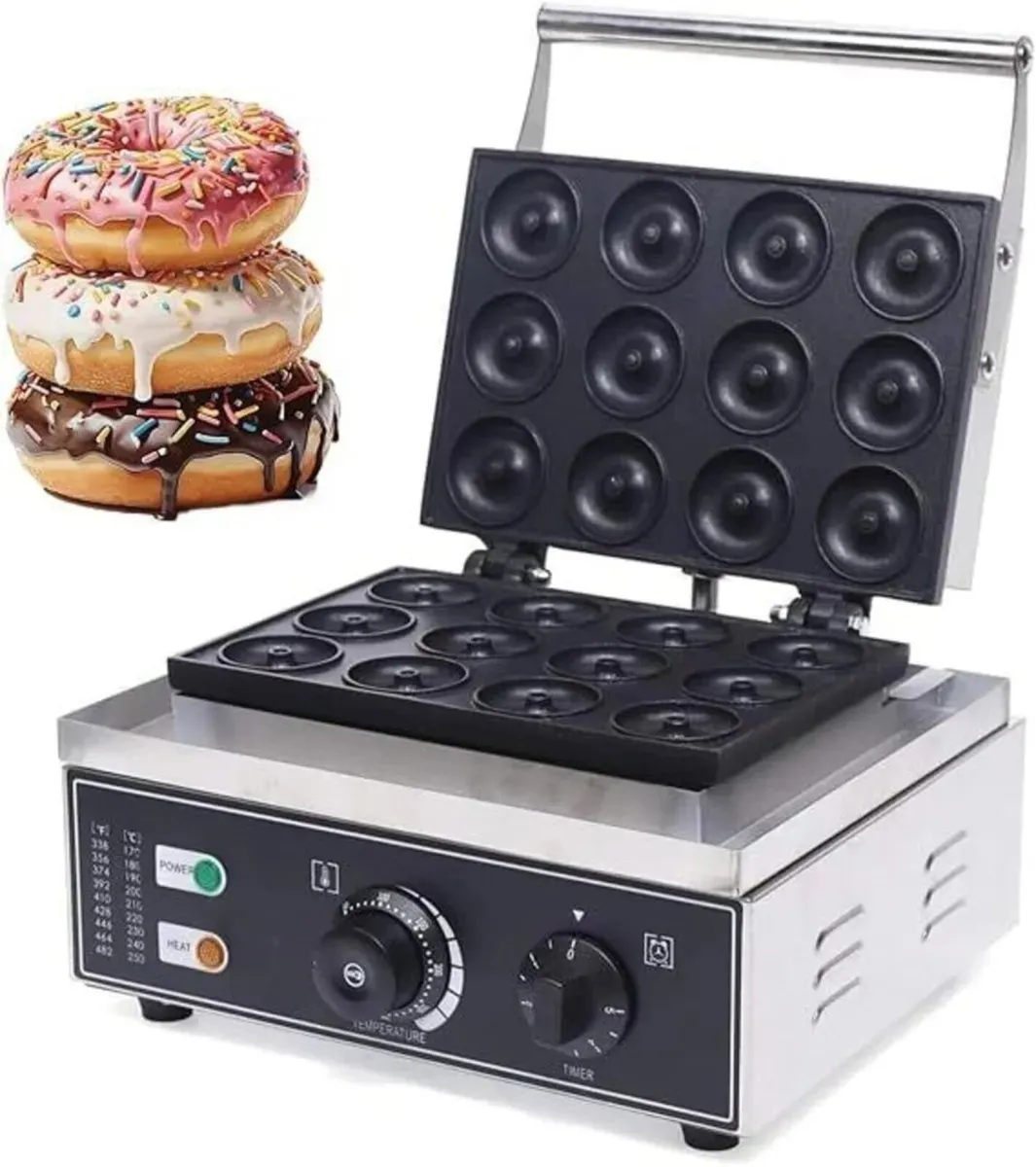 Commercial Donut Waffle Baker Machine - Image 4