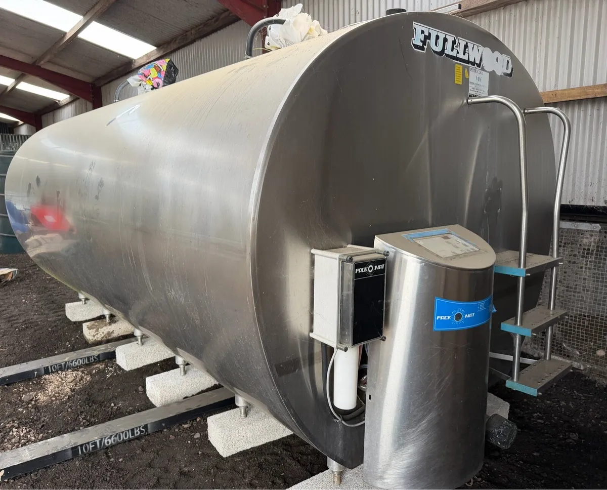 10.000L Fullwood Bulk Milk Tank & Ice Builder - Image 2