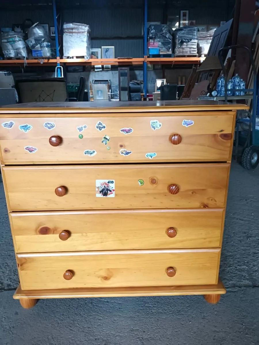 Pine Chest of Drawers - Image 1