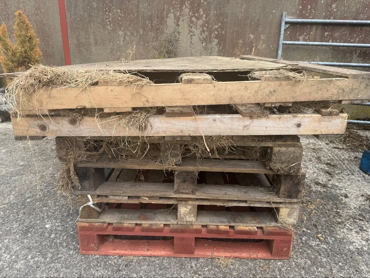 82 Used Wooden Pallets For Sale - Image 3