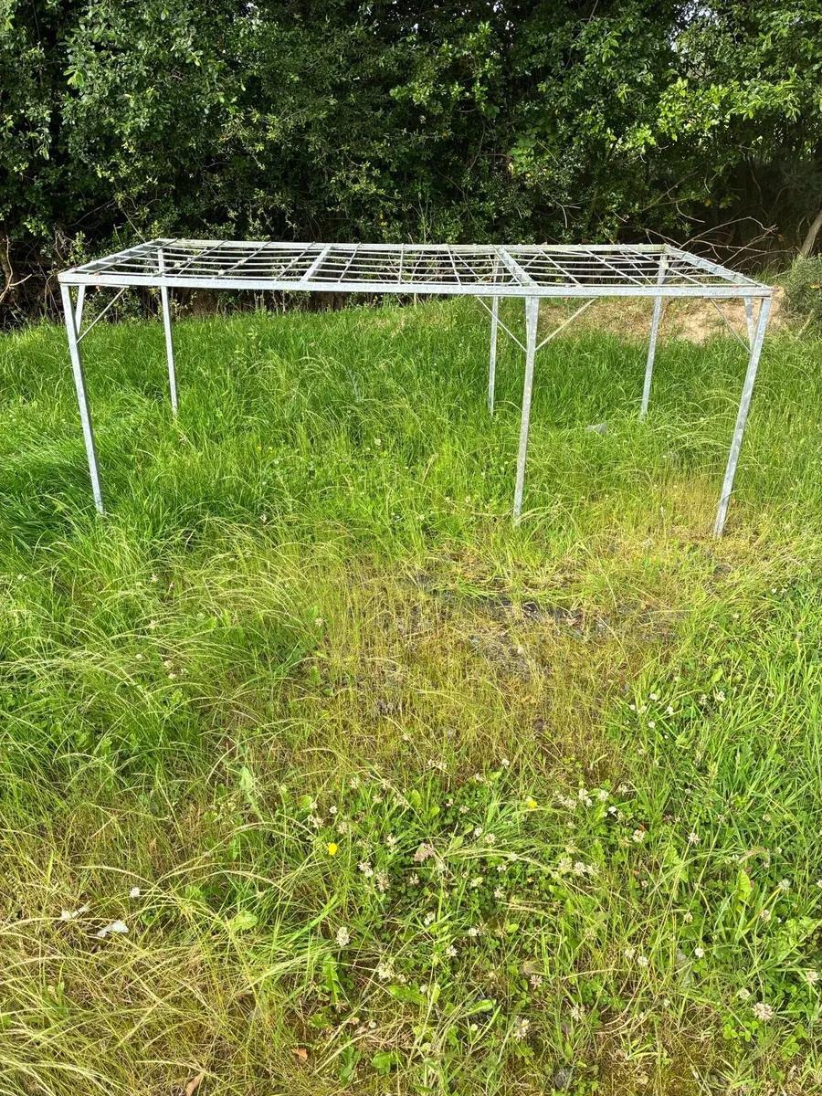 Galvanised growing/drying racks - Image 1