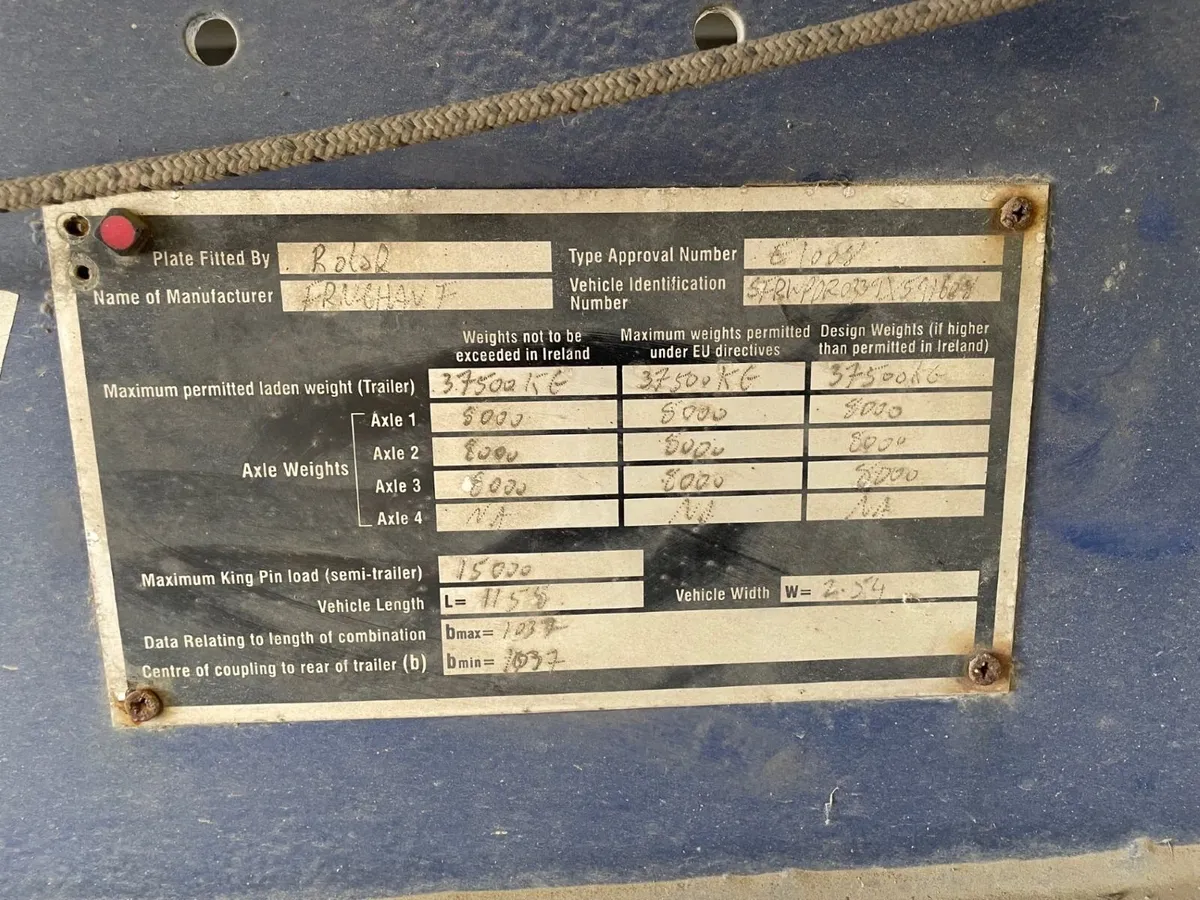 FRUEHAUF  Bulk Tipping Trailer - Image 3