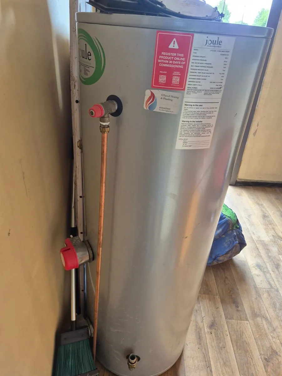 Hot Water Cylinder and Expansion Kit - Image 1