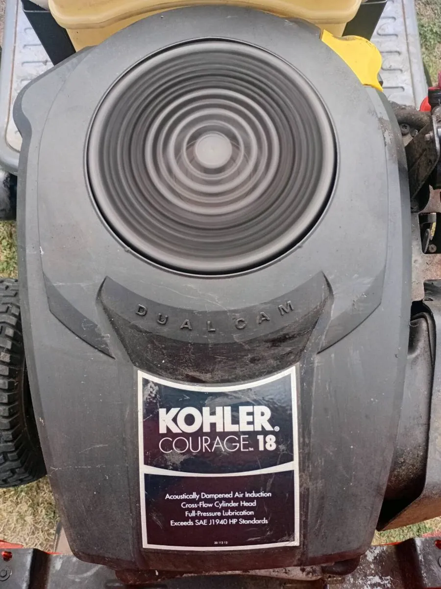 Ride on lawnmower 18hp - Image 3