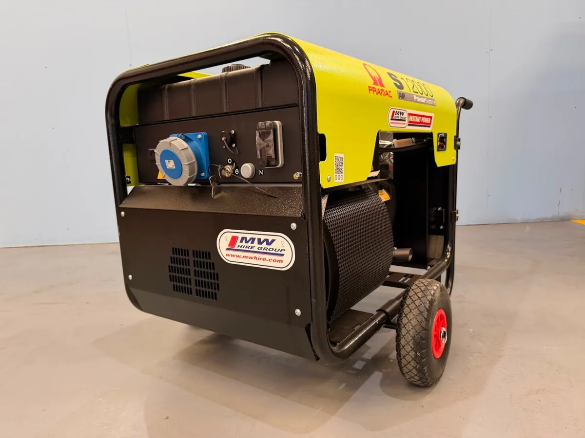 Pramac S12000 Generator | 12kva single phase - Image 2