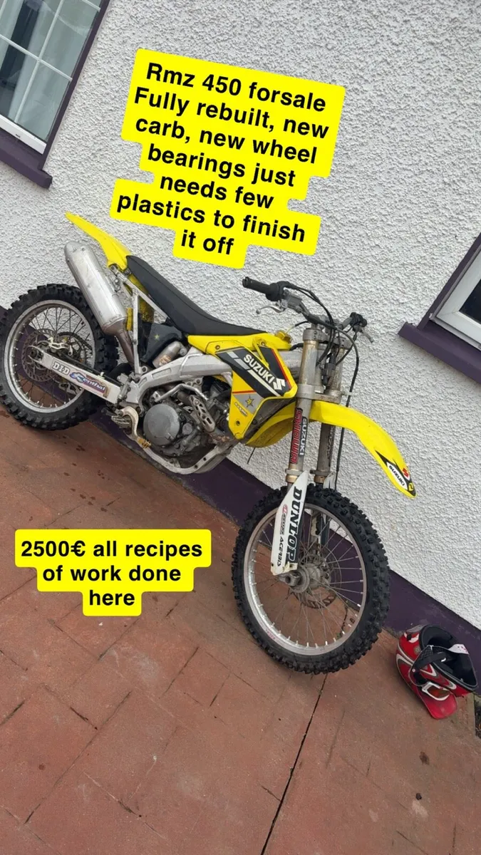 Rmz 450 dirtbike - Image 1