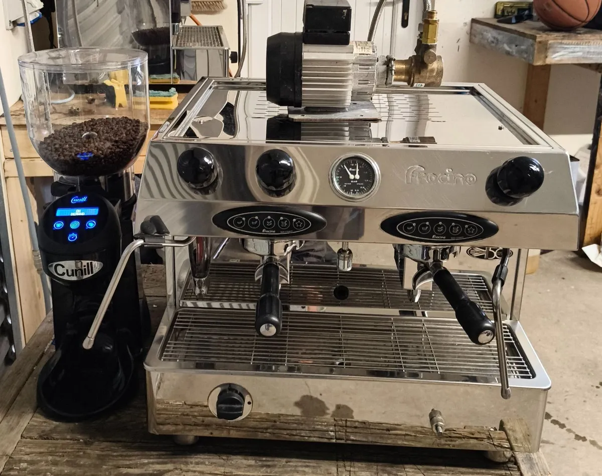 Coffee machine gas dual fuel - Image 1
